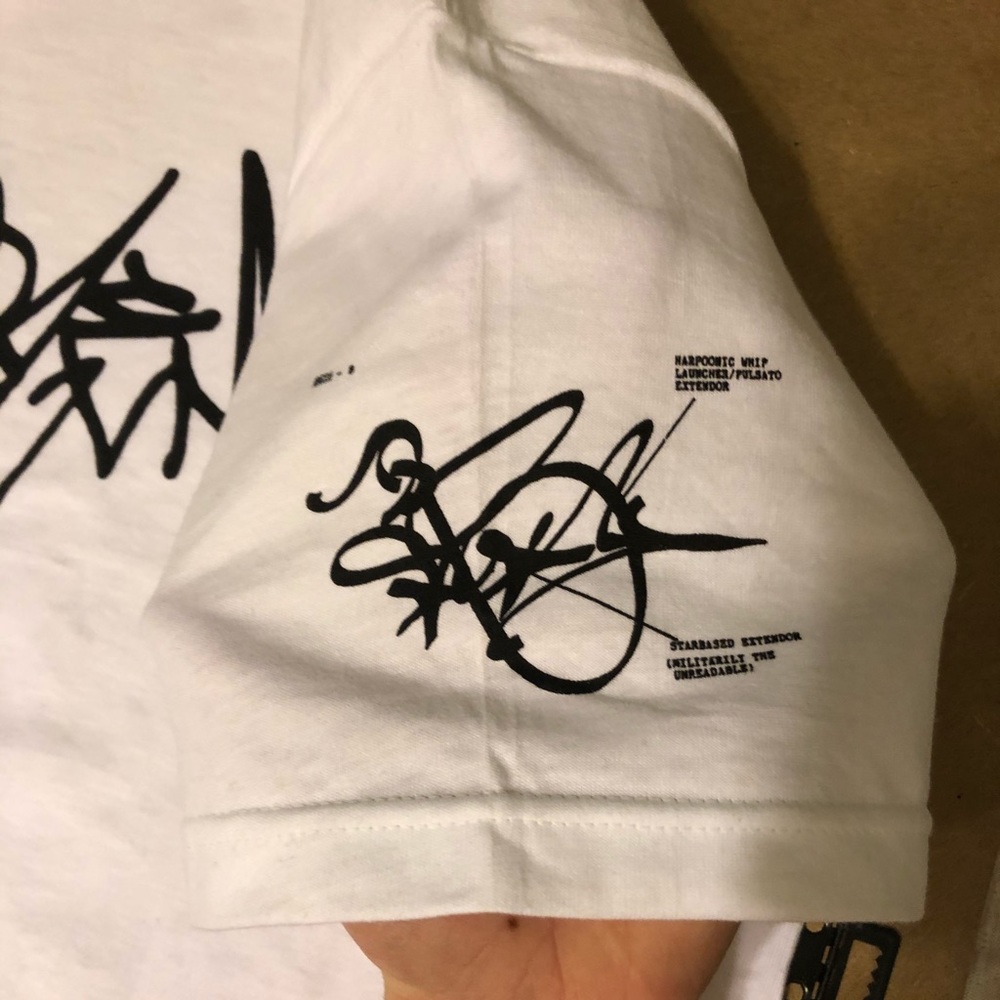 Supreme Rammellzee Tag Tee White - Picture 4 of 6